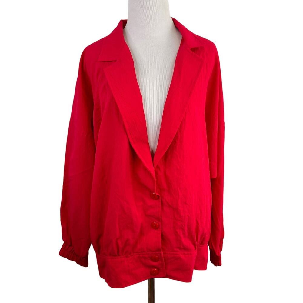 G.W. by Graff Vintage Pink Button Blazer Size Small